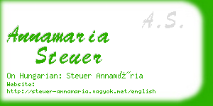 annamaria steuer business card